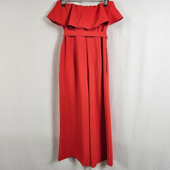 Aritzia Babaton Altamiro Jumpsuit in Red - Size 0 - Picture 8 of 14